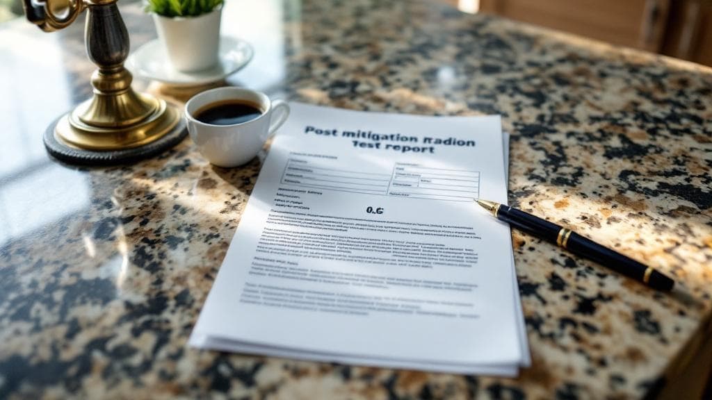 Real Estate Radon Services in Cincinnati, performed by Cincinnati Radon Pros