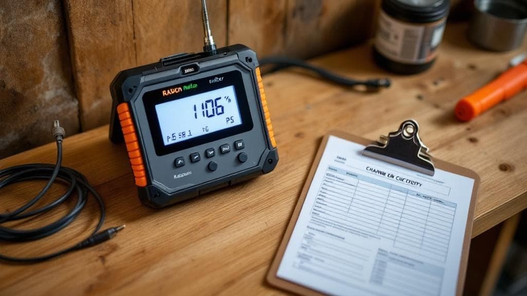Radon Testing in Cincinnati, performed by Cincinnati Radon Pros